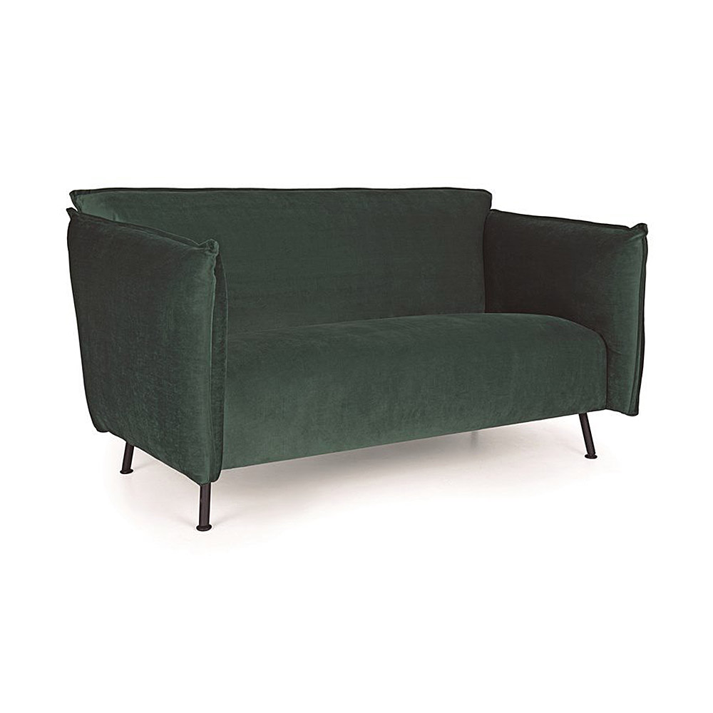 Flo 2er Sofa - Gemütlicher Sofa mit extravaganten Armlehnen