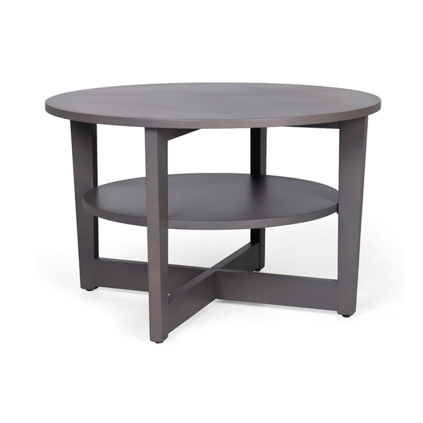Centro Couchtisch dunkel mit Zwischenboden
